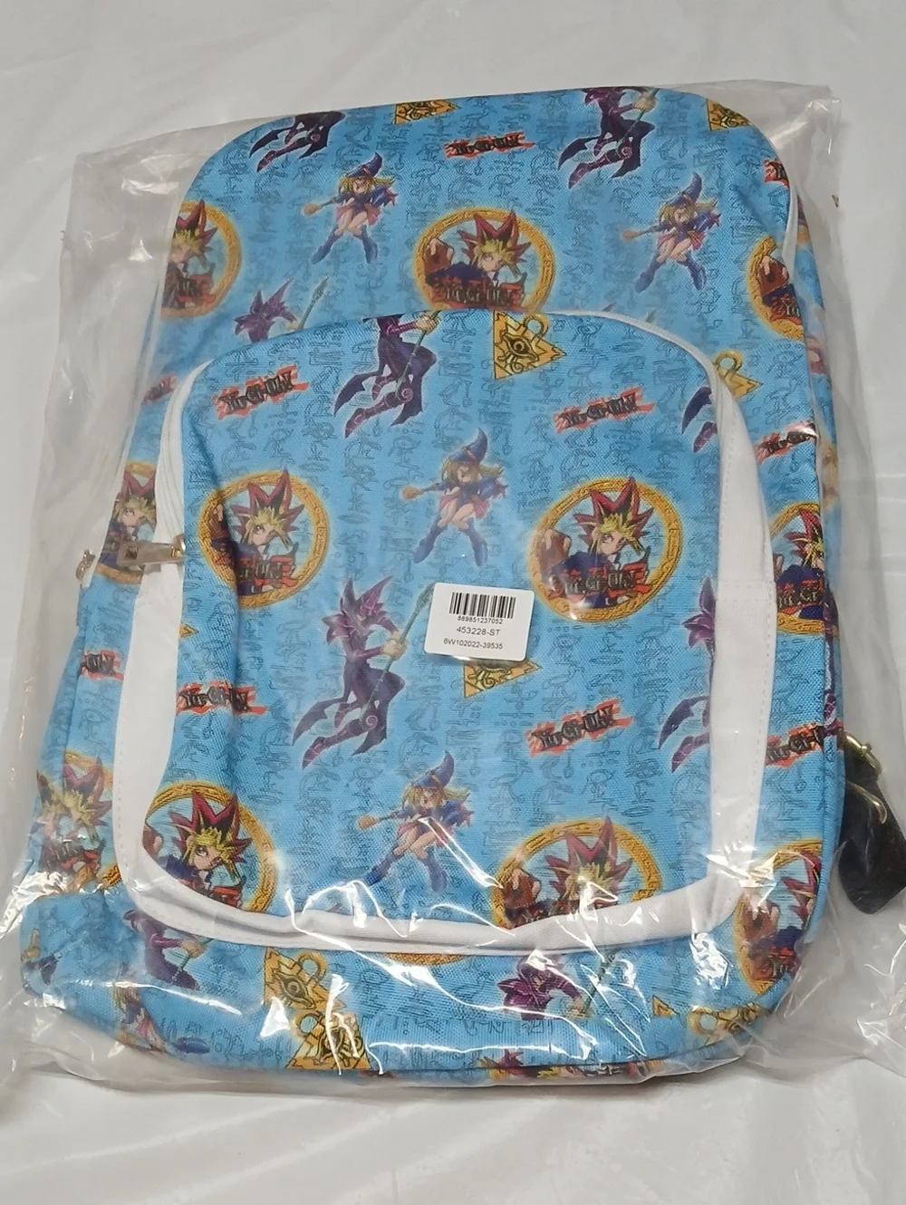 Yu-Gi-Oh! AOP Canvas Backpack & Fleece Throw Blanket Bundle Official NWT Anime